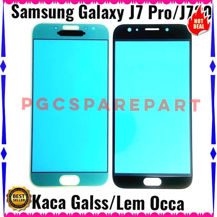 Acc Hp Original Kaca Lcd Glass Plus Lem Oca Samsung Galaxy J7 Pro J730