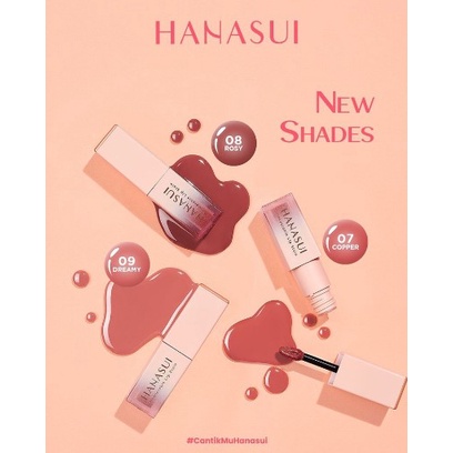 Hanasui Mattedorable Lip Cream Boba Edition Lipstick Matte BPOM with VIT E Lipstik Lipstain Lip tint LIptint