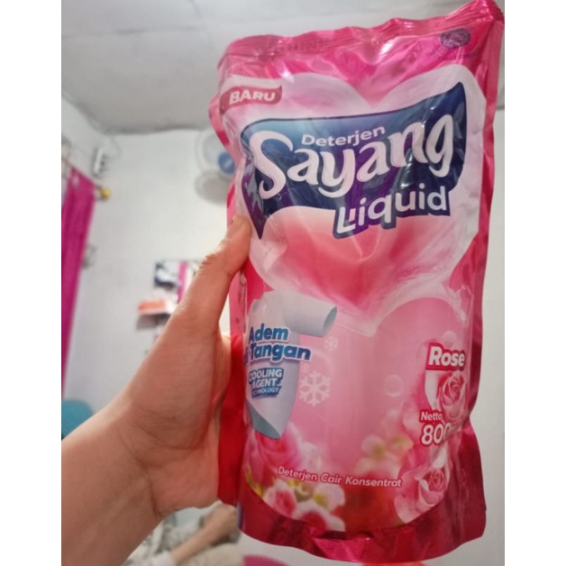 DETERJEN SAYANG LIQUID 800ML