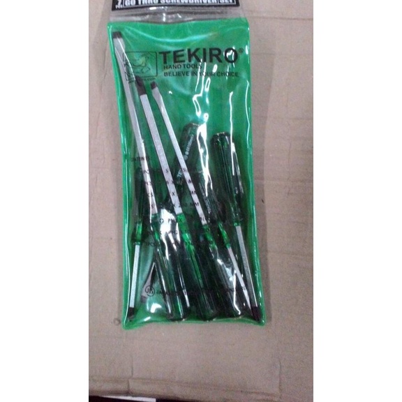 Obeng Ketok Tekiro Set 7 pcs Obeng Getok Tekiro Original