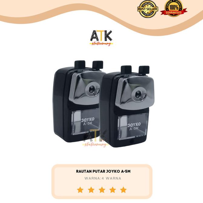 

TERLARIS Rautan Pensil/ Pencil Sharpener Joyko A-5M atk /ALAT TULIS AESTHETIC/ALAT TULIS SEKOLAH/ALAT TULIS SET/ALAT TULIS LENGKAP/ALAT TULIS ANAK/ALAT TULIS LUCU