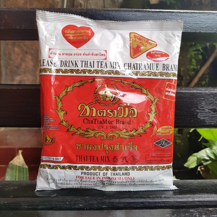 

BAYAR DITEMPAT Thai Tea Merk Number One "CHATRAMUE" isi 400 gr /KOPI RUBE/KOPI SLB/KOPI KAPAL