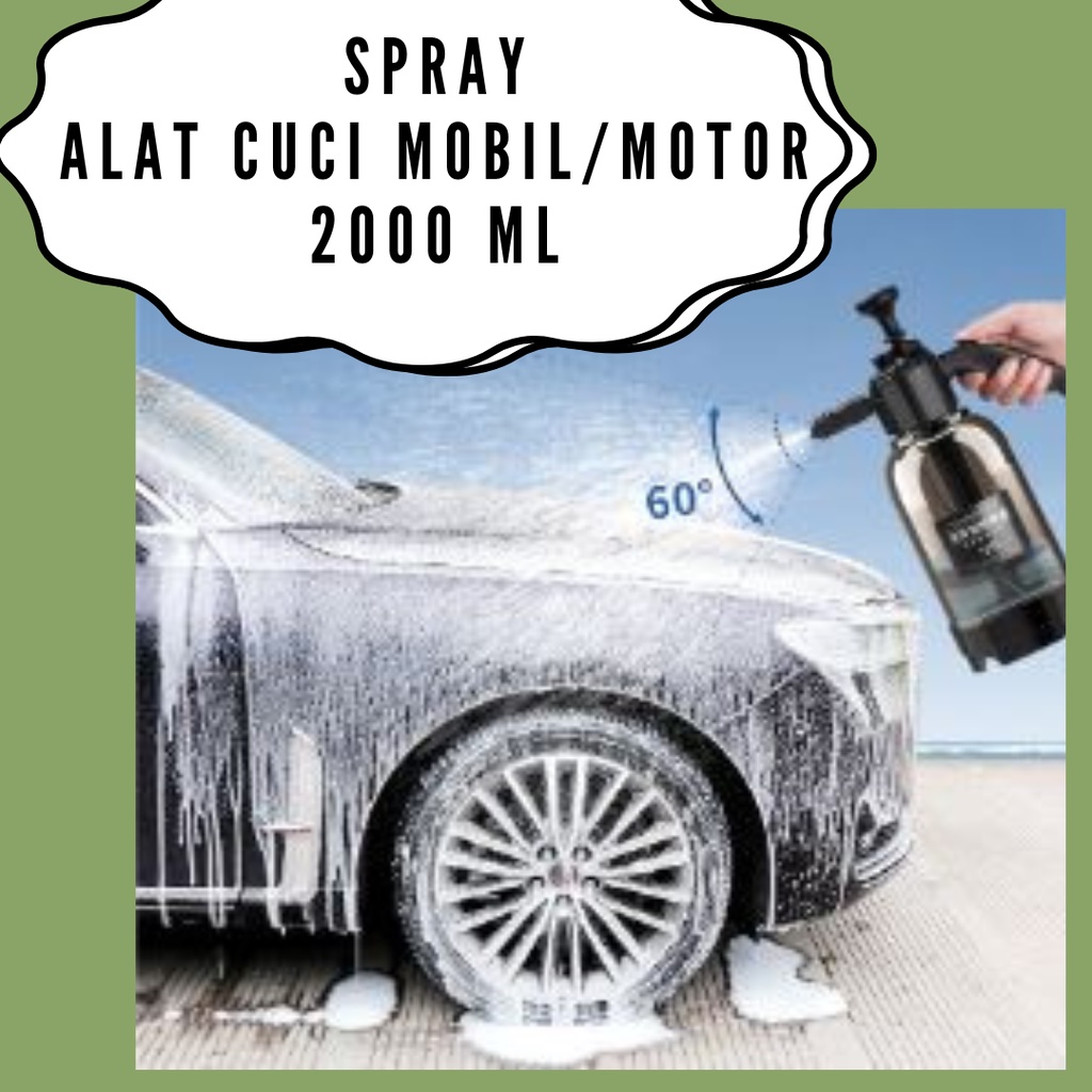 Proffesional Foam Spray Alat Cuci Motor Mobil Salju Snow wash Sprayer PREMIUM Busa Melimpah Bottle 2000ML