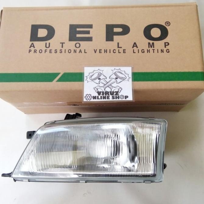 HEADLAMP HEAD LAMP LAMPU DEPAN KIRI SUZUKI BALENO LAMA 1995 1996 1997 |Terlariss.