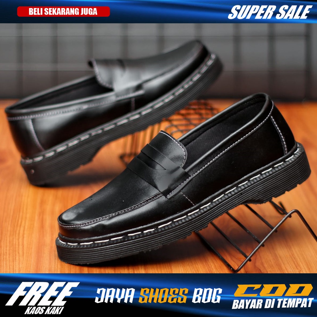 COSTA Sepatu Kasual Loafers Trendy Original Formal Pantofel Kerja Kantor Kuliah