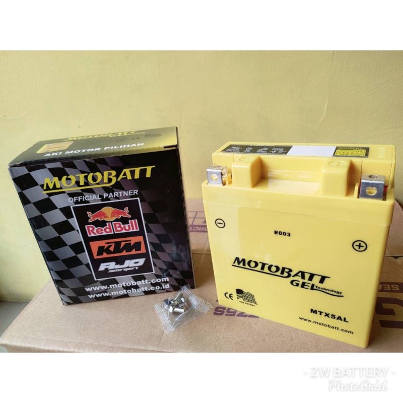 AKI KERING MOTOBATT ORIGINAL MTX5AL MTZ5S MTX3L