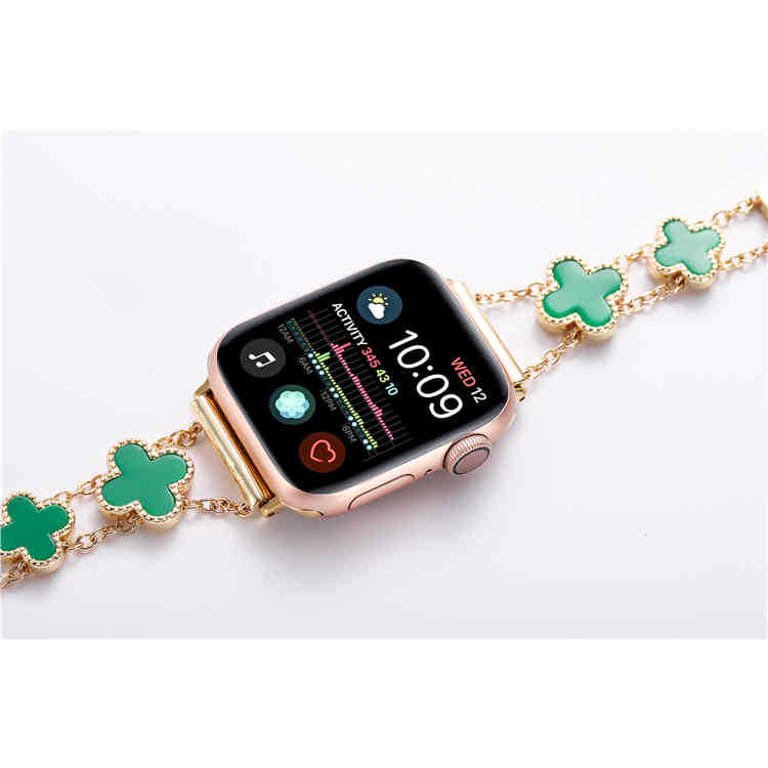 Strap Apple Watch Women Luxury Style Bracelet Compatible Series 1 2 3 4 5 SE 6 7 8 ultra