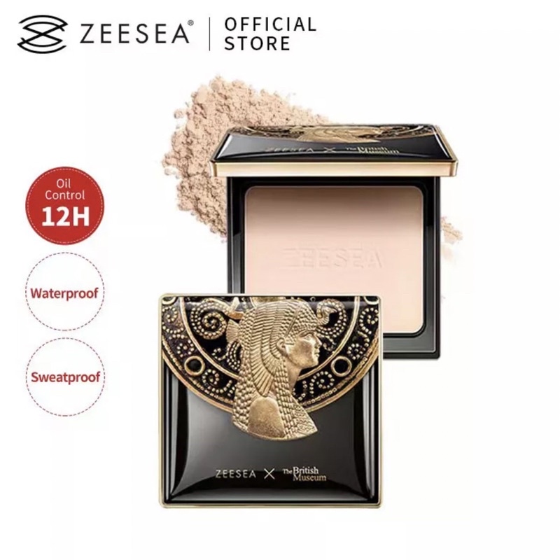 zeesea pressed powder foundation makeup oil control