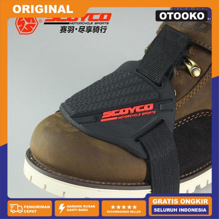 SCOYCO Protective Padding Gear Pelindung Sepatu Motor Shift Pad FS-02