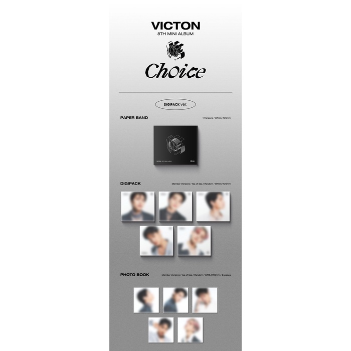 (Digipack) VICTON - 8th Mini Album Choice