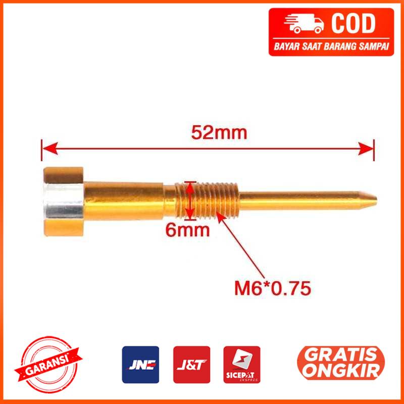 Sekrup Mix Ratio Adjuster Screw Karburator PWK Keihin FCR L622