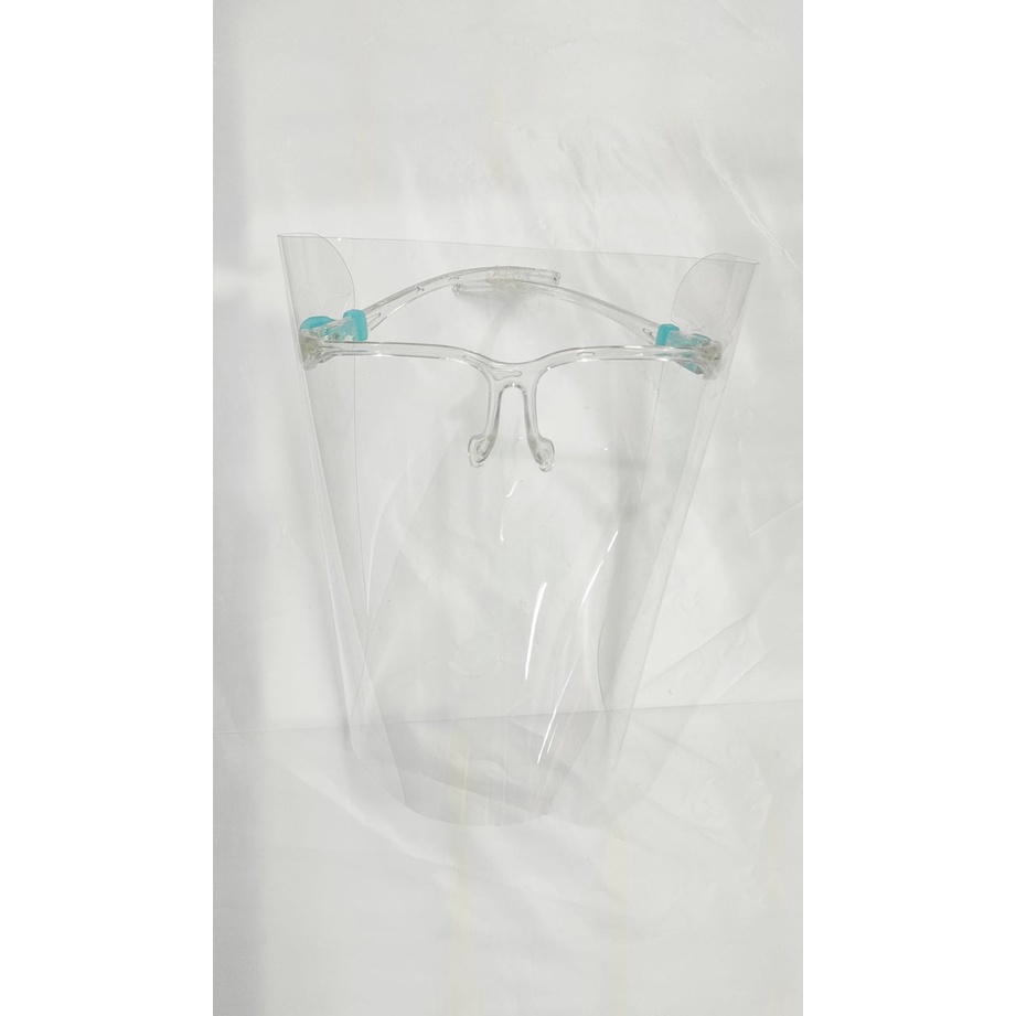 FACE SHIELD/FACE SHIELD APD/PELINDUNG WAJAH/MASKER FACE SHIELD PLUS BOX/FACE SHIELD KACAMATA MURAH