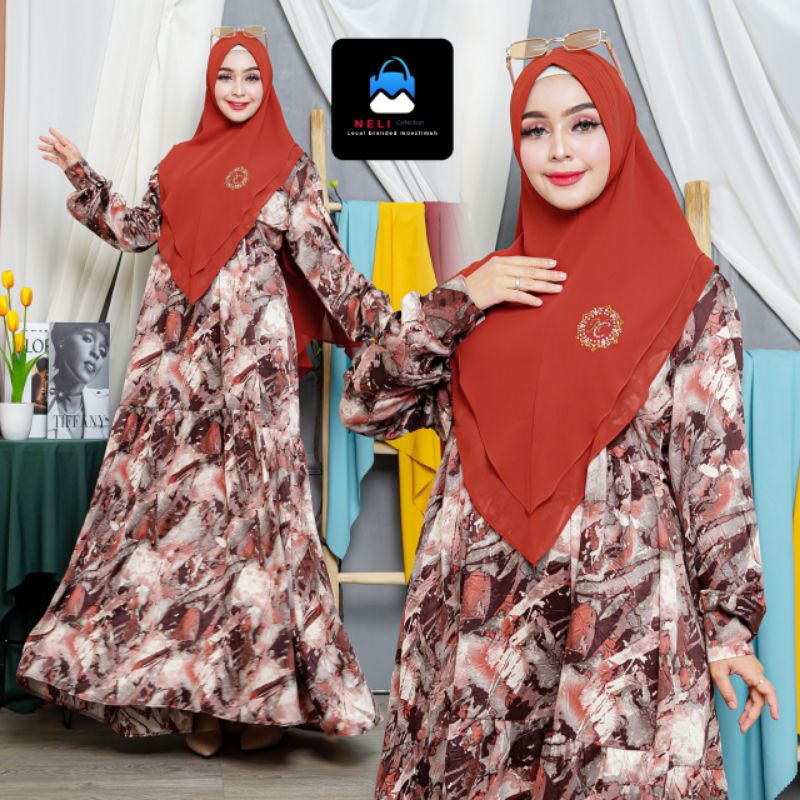 Khimar ayudia Swarosky
