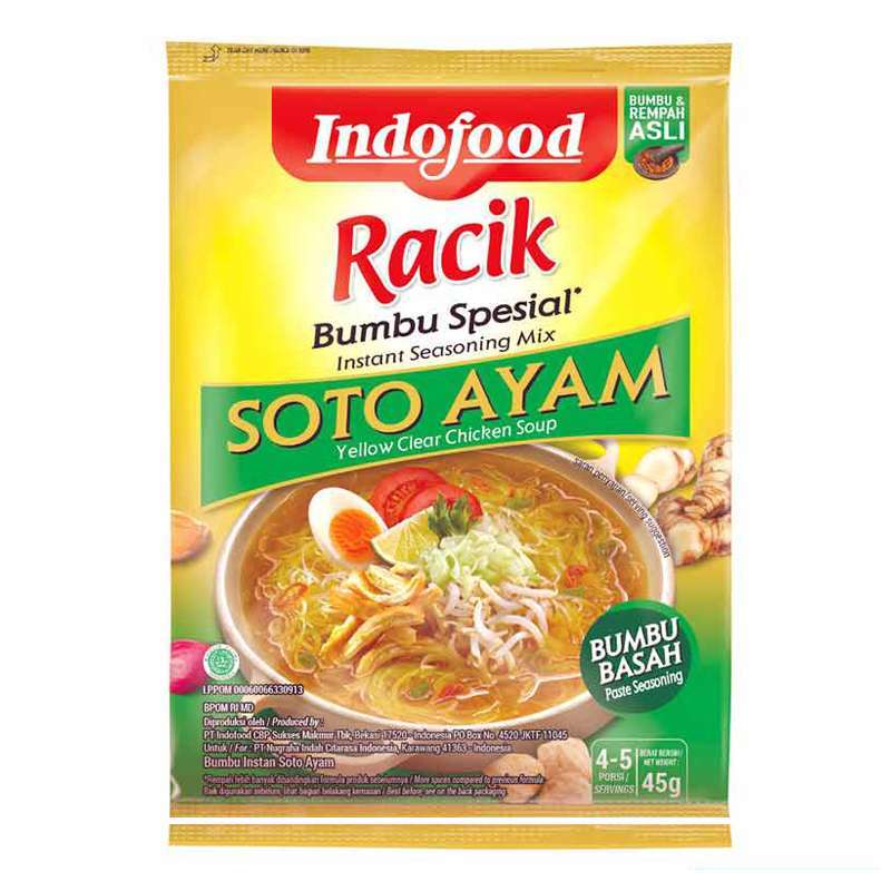 

indofood racik bumbu special soto ayam
