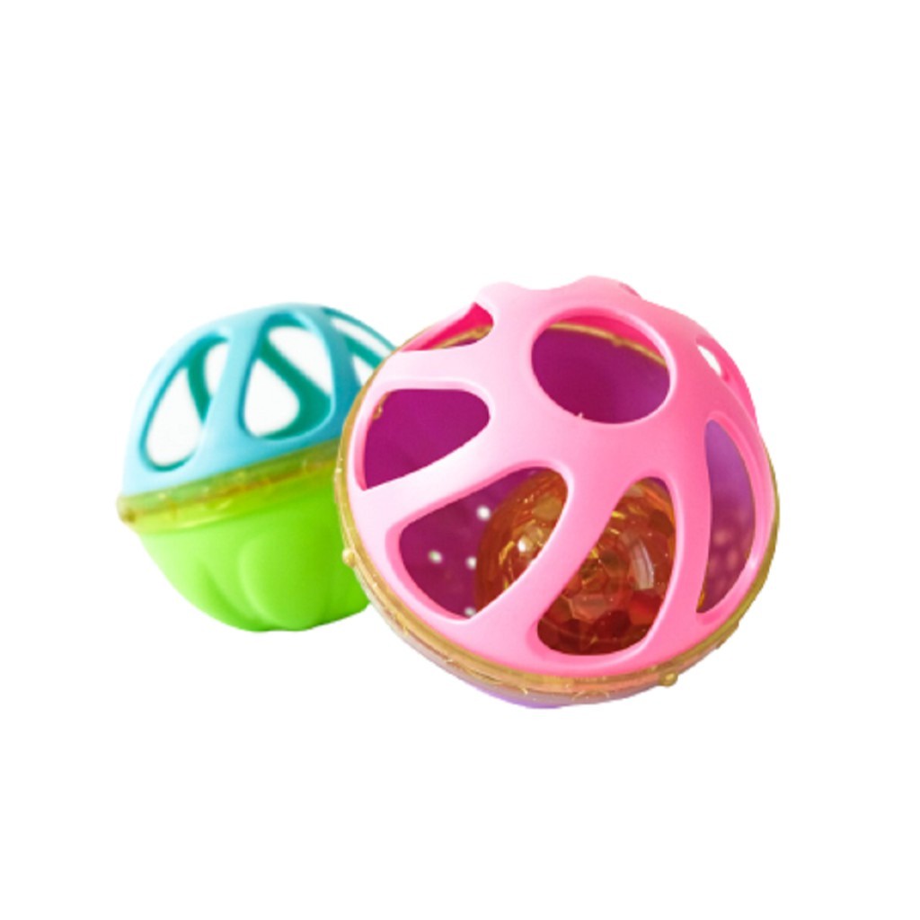 I.Q. BABY Mainan Bola untuk Bayi / Baby Bath Ball Rattle