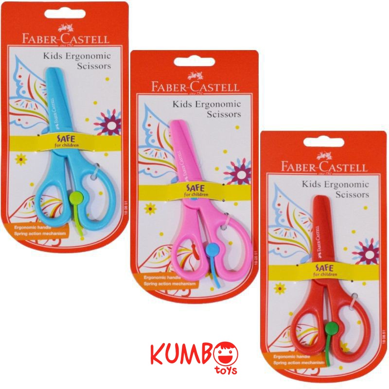 Gunting Kertas Anak Gunting Anak Ujung Tumpul Scissors Kids Faber Castell