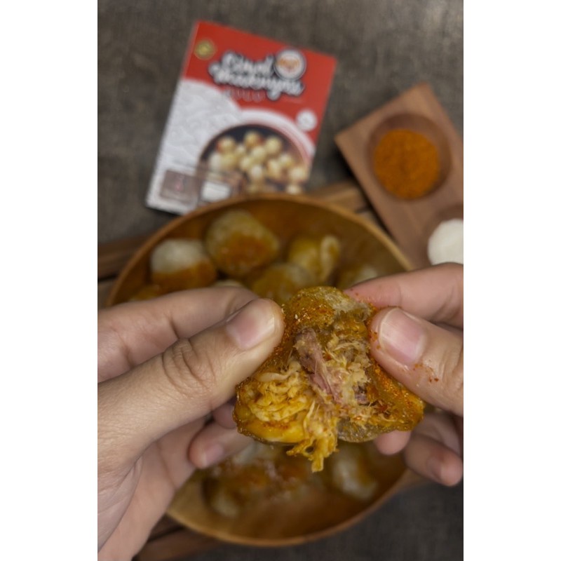 

Cimol Maknyos Ayam Pedas