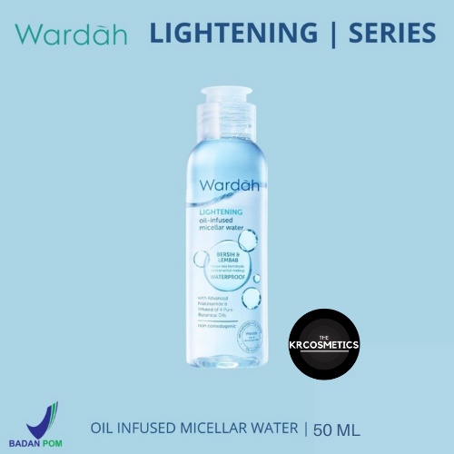 Wardah Lightening Oil-Infused Micellar Water 50 ml 100 ml