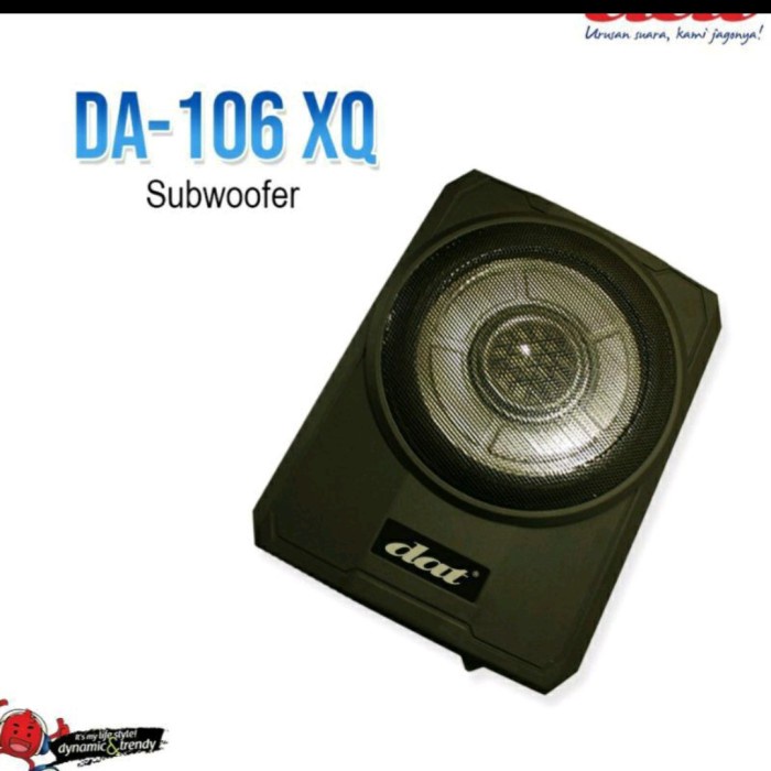 Subwoofer car DAT DA 106XQ DA-106XQ Subwoofer kolong mobil