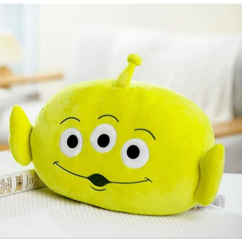 Boneka Bantal Toy Story Lucu - MINISO Toy Story Pillow (Alien)