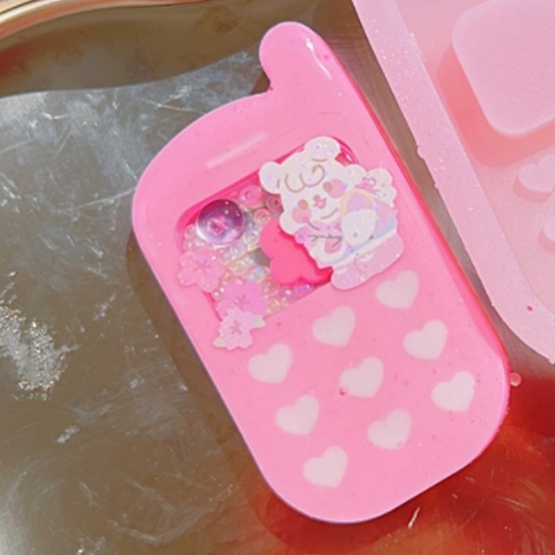 Siy Cetakan Pasir Handmade Bahan Silikon Untuk Hadiah Valentineulang Tahun