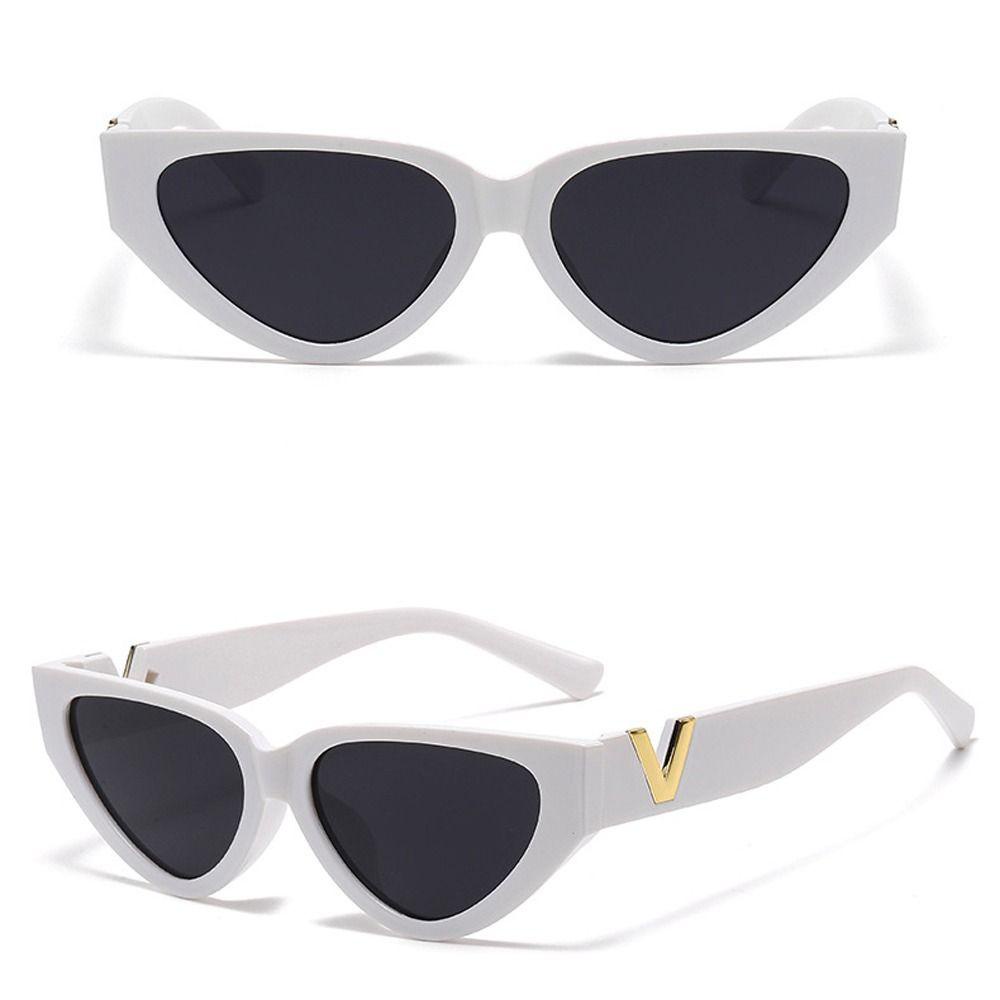 Agustina Wanita Kacamata Hitam Elegan Retro Bingkai Besar Korea Untuk Pria Luar Kacamata Eyewear Shades Sun Glasses