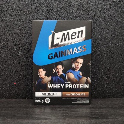 

L-MEN Susu Bubuk Gain Mass For Men Chocolate Box 225gr