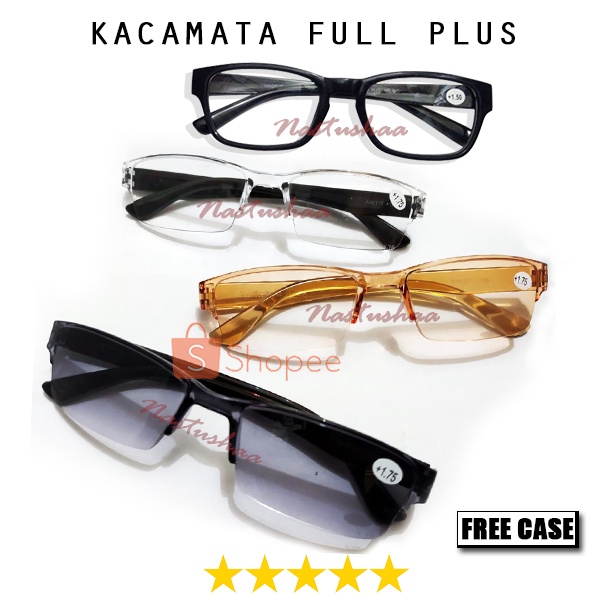 Kacamata Baca Plus Trendy (+) Korean Style untuk Pria &amp; Wanita (+) +1.00,Sampai +3.00