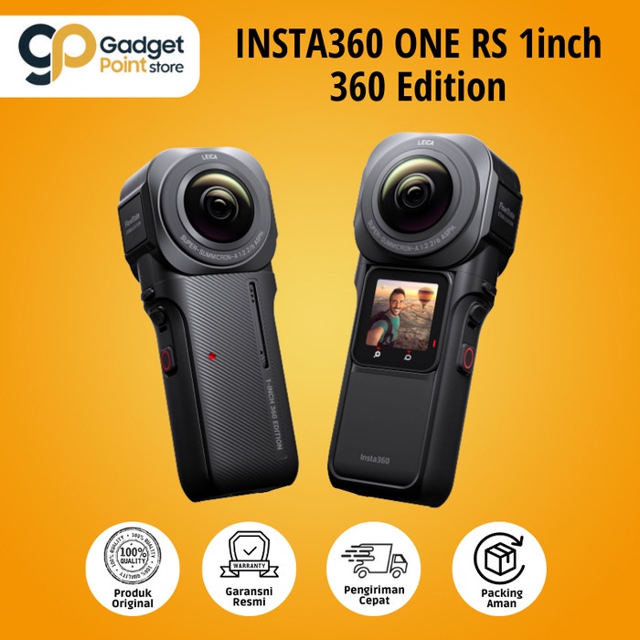 Insta360 ONE RS 1 Inch 360 Edition Camera Original Resmi Insta 360