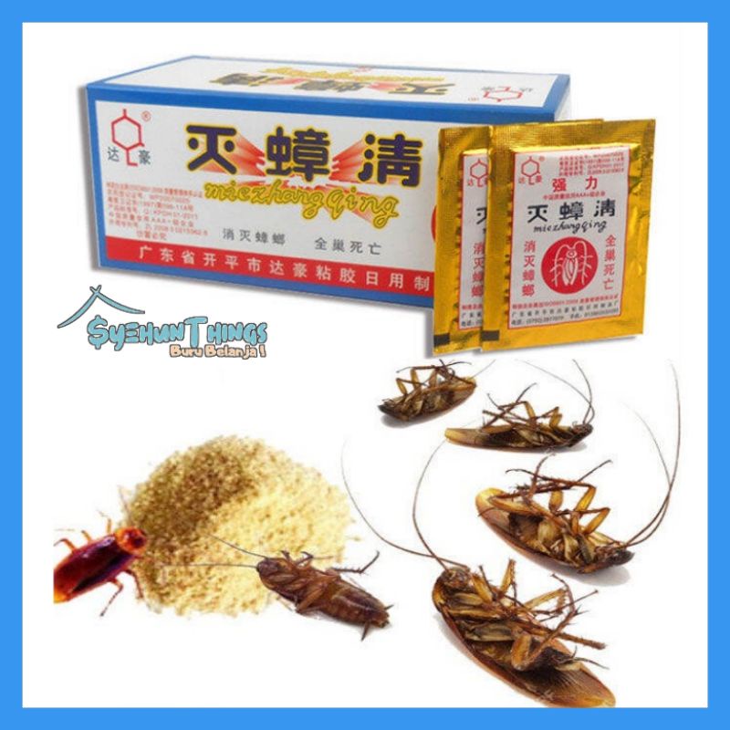 Racun Kecoa Ampuh Miezhangging/Serbuk Racun Kecoa