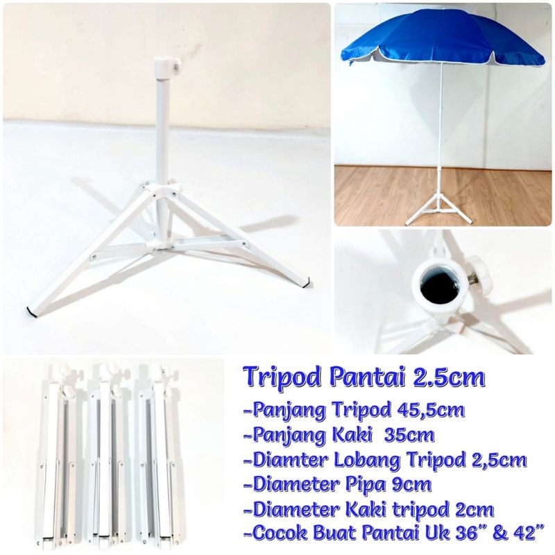 Tripod /Kaki Payung Pantai/Payung Pantai/Payung Dagang