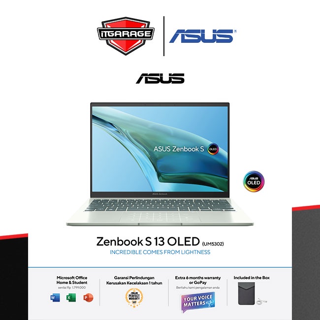 Asus Zenbook S UM5302TA | R7-6800U/16G/1TB