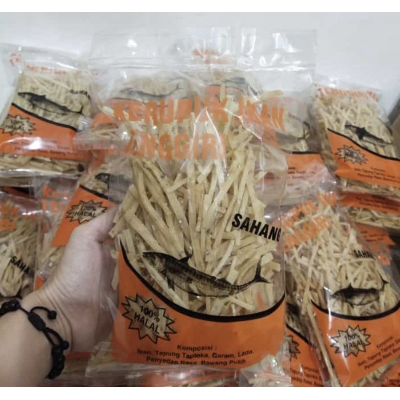 

Stik/Kerupuk Ikan Tenggiri MIC Banyak Sahang