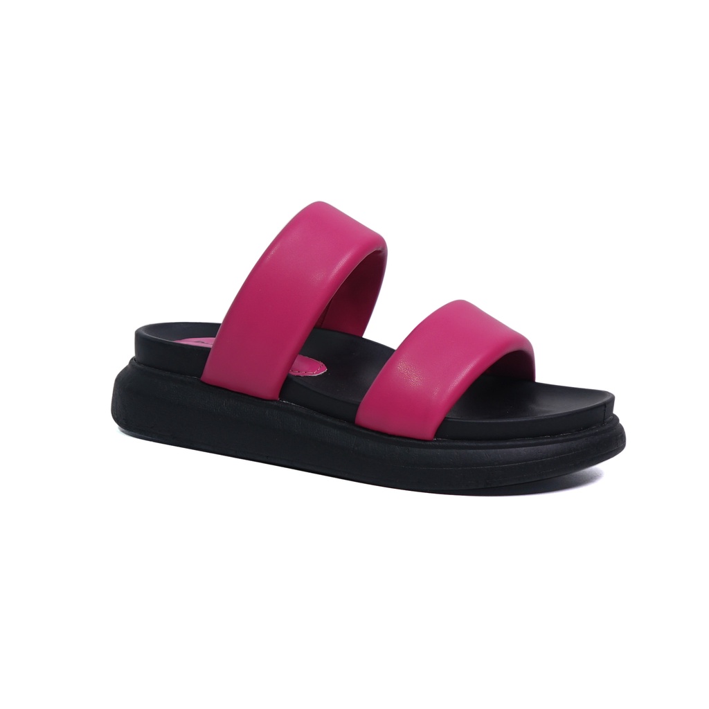 Adarastore - Dunkenstock CHERRY Sandal Casual Wanita Sendal Slop Cewek Tali Ban Dua