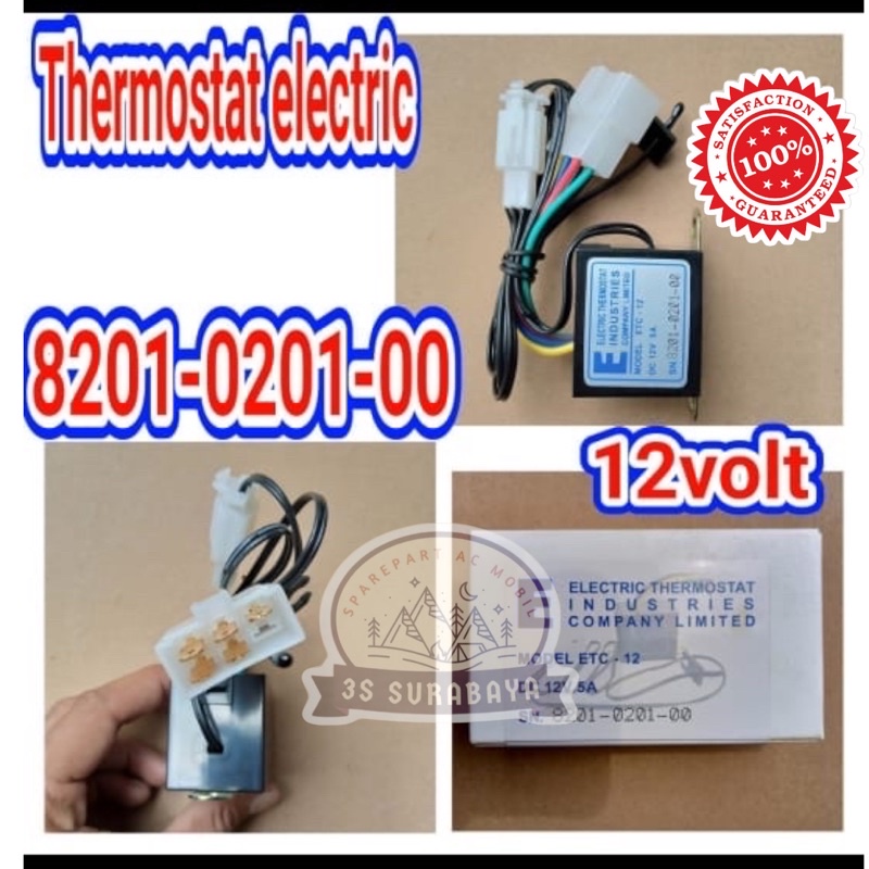 Thermostat Elektrik 12V Formula