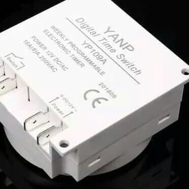 Switch Timer DC 12V 16A / Digital Programmable Timer Switch