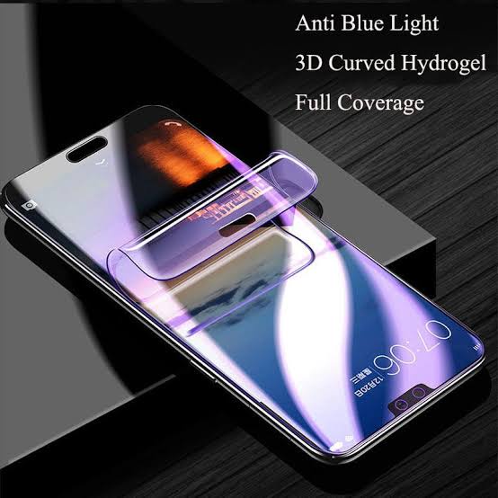 Hydrogel Anti Radiasi Bluelight OPPO A17 A78 NFC A17k A77s A57 4G A16 A16e A16k A15 A15s A12 A1k A11k A3s Hidrogel Blue Light Full Cover-Ful Coverage Bening Glossy-Biru Jelly Hydro Depan Antigores- Gores Transparan-Transparent Tipis-Bagus 5G S A77 K 2022