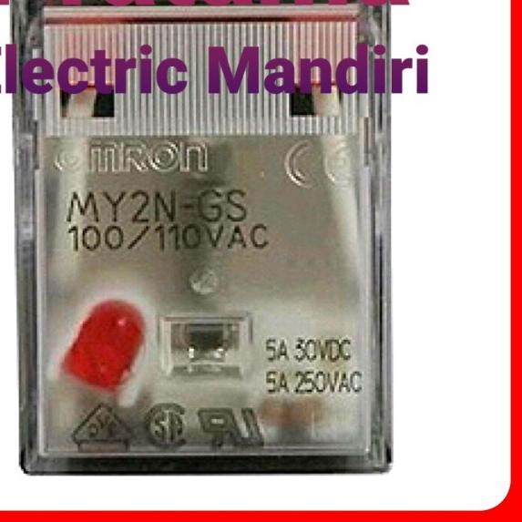 OMRON Relay MY2N-GS MY2N 100VAC 110VAC 100V 110V AC100 AC110 ORIGINAL