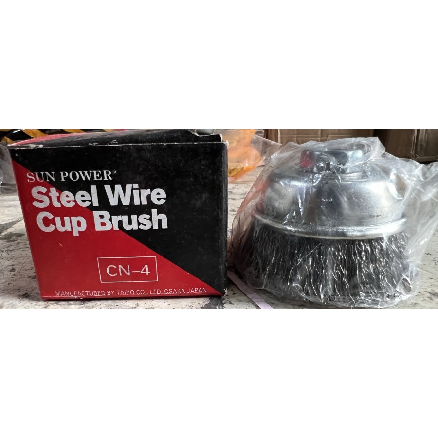 Cup brush / Sikat Mangkok 3" Sun Power