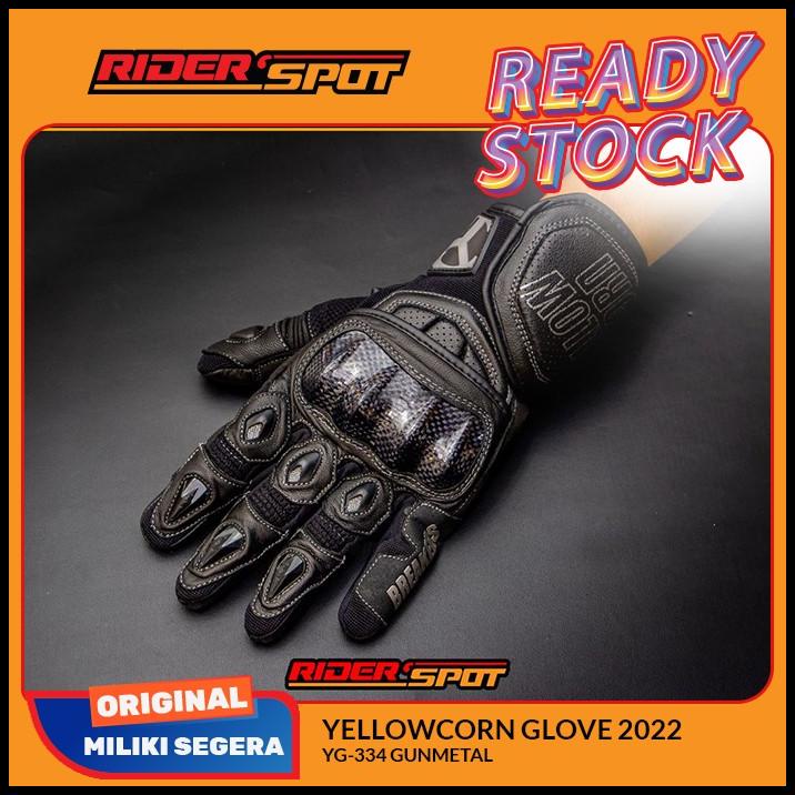 Sarung Tangan Yellow Corn Yg-334 Gunmetal New Glove 2022 Yellow Corn