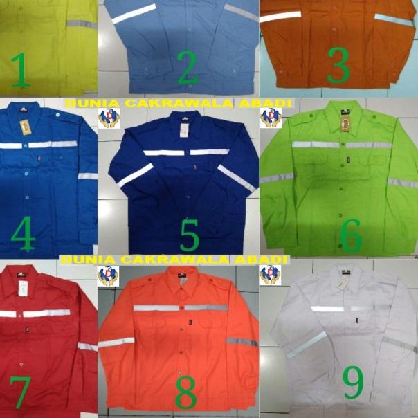 baju kerja safety / baju kerja proyek