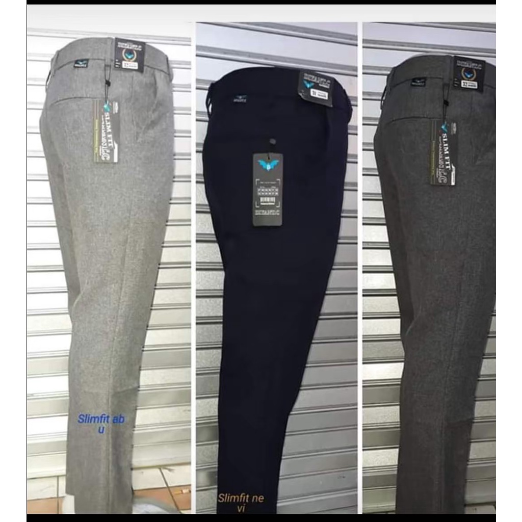 celana formal pria // celana kantor formal // celana panjang formal // celana pria slimfit