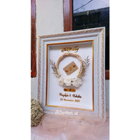 Frame Mahar / Bingkai Mahar / Mahar Rustic Modern / Uk 30x40cm