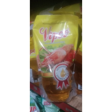 

Minyak Goreng vipco Pouch 1 Liter / SATUAN