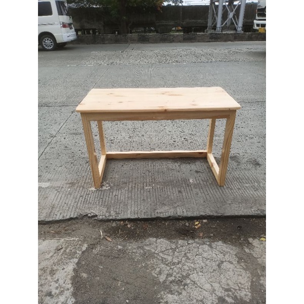 Meja kayu jati belanda 120x60x75cm