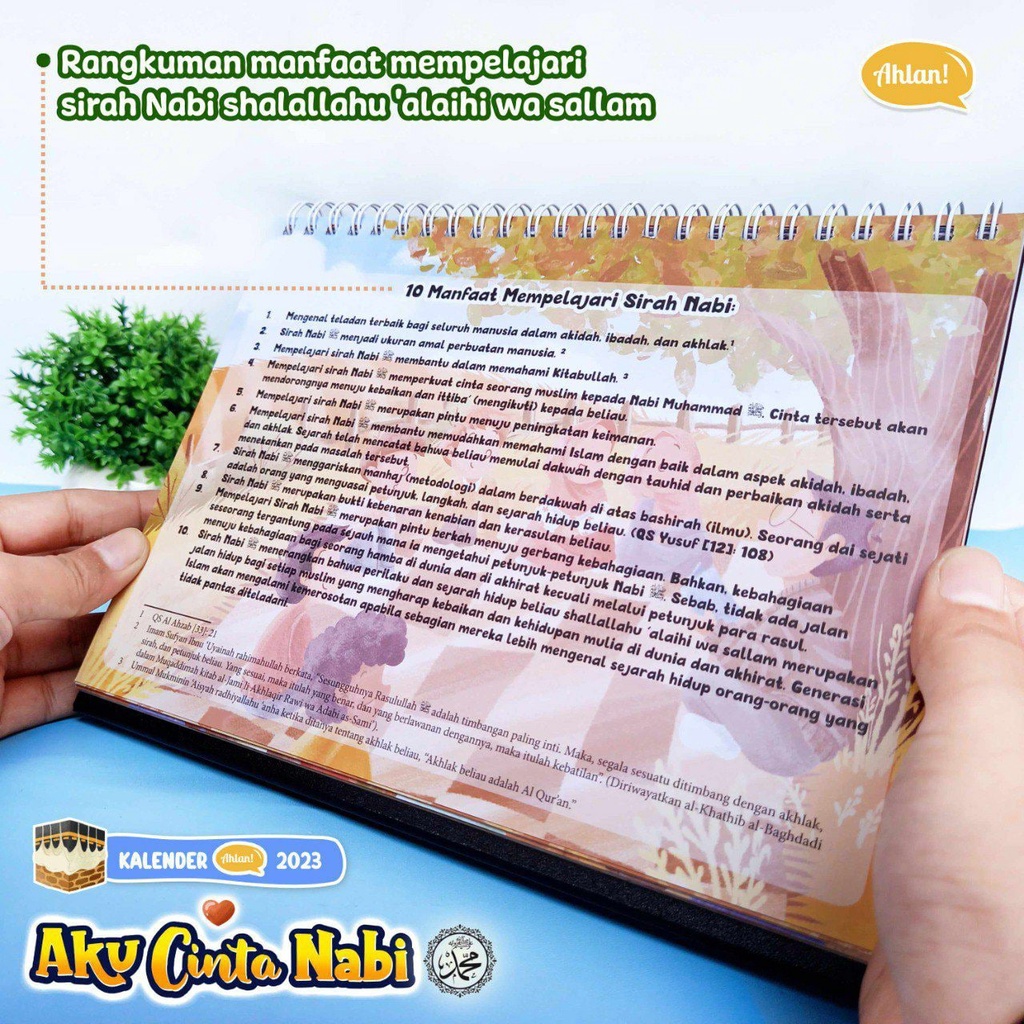 

Kalender Ahlan 2023 Aku Cinta Nabi