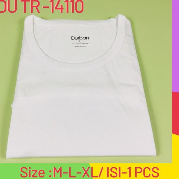 Kaos Dalam DURBAN SPORT 14110 PUTIH ISI 1 - M