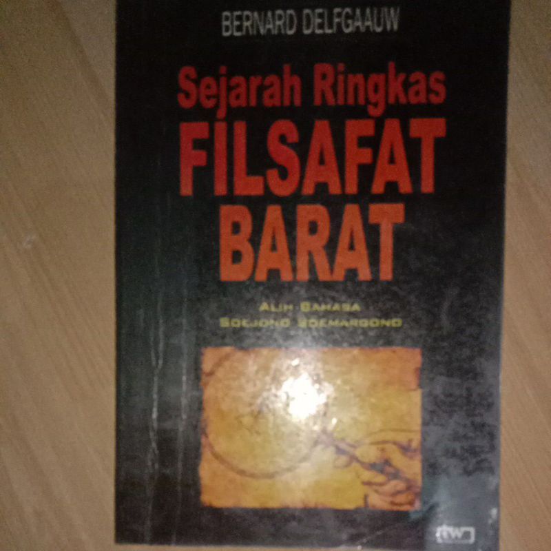 Buku seken bekas "Sejarah Ringkas Filsafat Barat" Bernard Delfgaauw