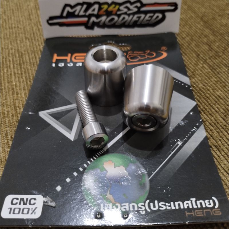 Jalu stang bandul stang ninja RR R KR SS stanlis Heng thailand  model standar stenlis bar end