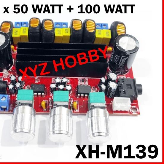 XH-M139 TPA3116D2 Power Class D 2.1 Stereo + Subwoofer TPA3116 139